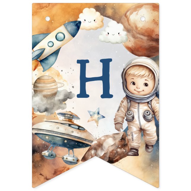 Banderines Primer viaje alrededor del espacio solar Primer cu (Segunda bandera)