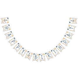 Banderines Primer Viaje Espacial Por La Fiesta Del Cumpleaños