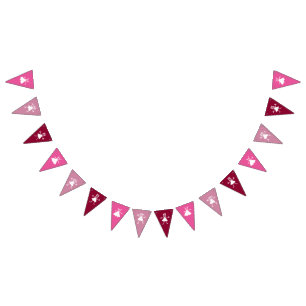 Banderines Princesas Cartoonish femeninas Celebrates