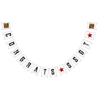 Banderines Promotion Congratulations Customizable USMC