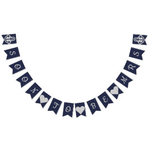 Banderines Pronto para ser señora Nautical Bunting