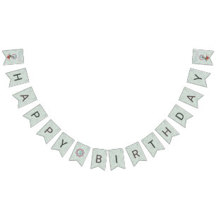 Banderines RainyDayFrog FELIZ CUMPLEAÑOS