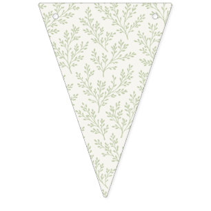 Banderines Ramas de bosque suave oliva - Neutral