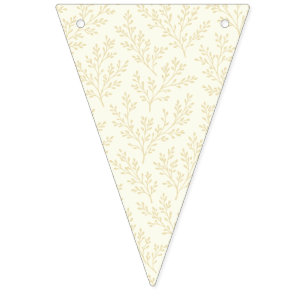Banderines Ramas de bosque Trigo Dorado - Neutral