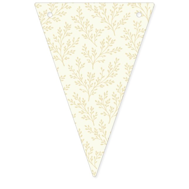 Banderines Ramas de bosque Trigo Dorado - Neutral (Primera bandera)