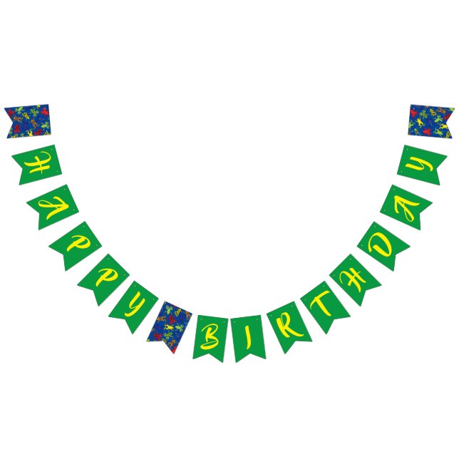 Banderines Ranas de árbol Niños Cuta de cumpleaños (Todo)