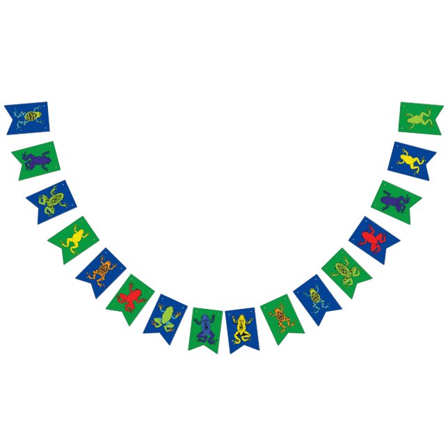 Banderines Ranas de árbol Niños Cuta de cumpleaños (Todo)