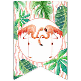 Banderines Raya de la hoja del flamenco del empavesado del