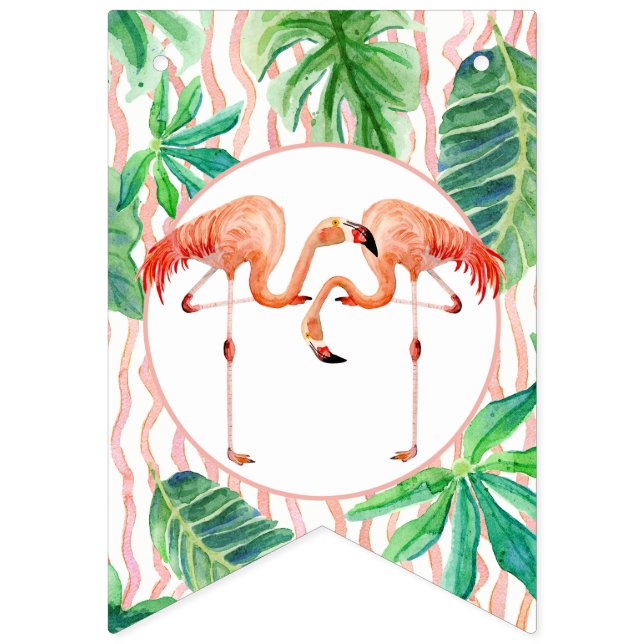 Banderines Raya de la hoja del flamenco del empavesado del (Primera bandera)