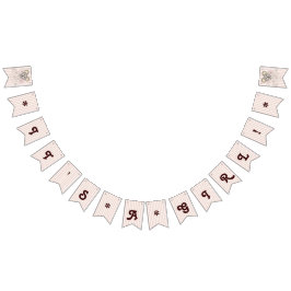 Banderines Rayo rosa lindo Koala Baby Shower es un Chica