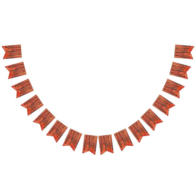 Banderines Red del bosque de árboles de Birch (Todo)