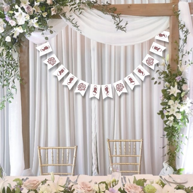 Banderines Regency Pink Cameos Rosa (Subido por el creador)