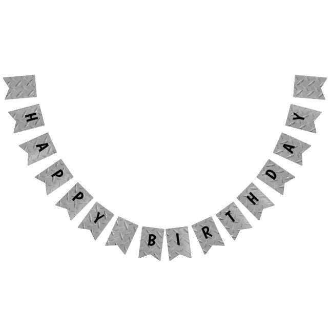 Banderines revestimiento de diamantes de aluminio para cumple (Todo)