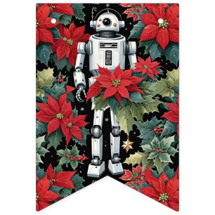 Banderines Robots de Navidad Masculinos Dinosaurios Calaveras