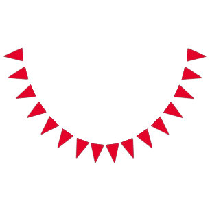 Banderines rojo color español