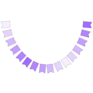 Banderines Romántico Lavanda Etéreo Suaves Degradados