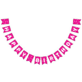 Banderines Rosa brillante Me encanta el tenis, el personaliza