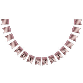 Banderines Rosa de Oro Purpurina Dris Sorpresa Retirement