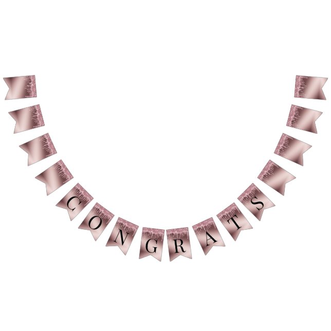 Banderines Rosa de Oro Purpurina Dris Sorpresa Retirement (Todo)