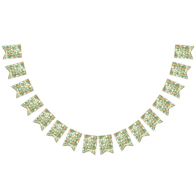 Banderines Rosa Vintage de Peach Ivory Boda (Todo)