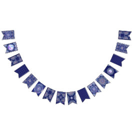 Banderines Rosario azul