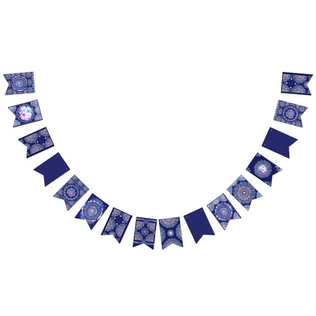 Banderines Rosario azul (Todo)