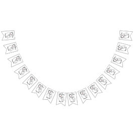 Banderines Rosie Raised Década - Imagen de lienzo