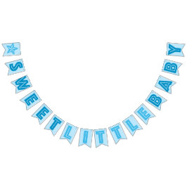 BANDERINES RÓTULO DULCE DEL MUCHACHO DEL ☆ DEL BEBÉ DEL ☆