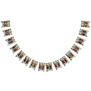 Banderines Rústica de Nova Boots Floral String Lights Cumplea