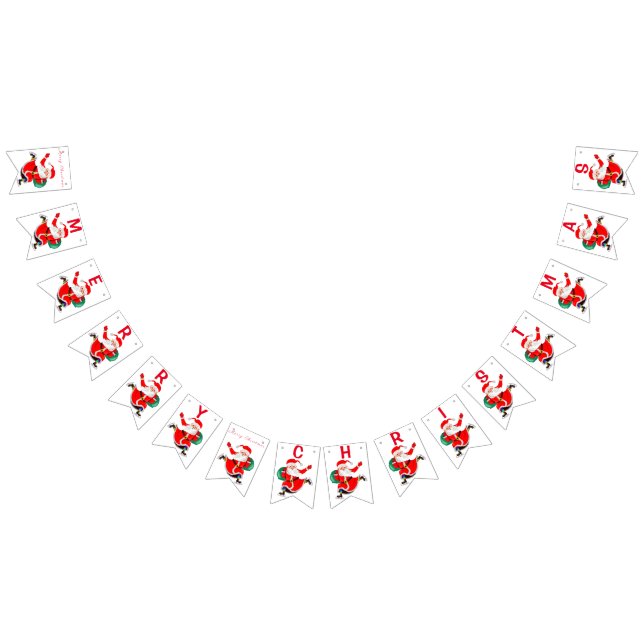 Banderines Santa - Regalos para todos - Feliz Navidad - Diver (Todo)