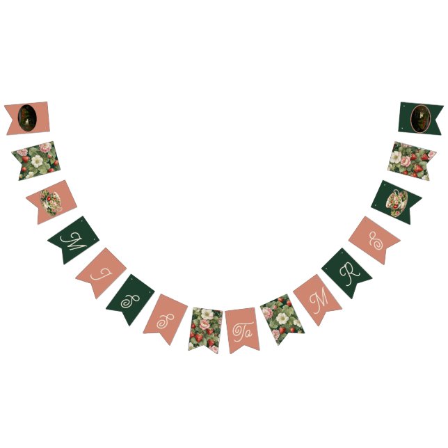 Banderines Señal de fresa de la señora Bridal Shower (Todo)