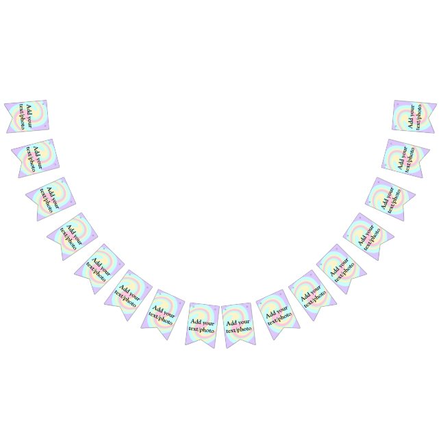 Banderines Sencillo acrílico de mármol añaden su nombre de te (Todo)