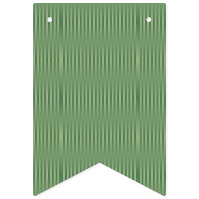 Banderines Sencillo degradado verde de salvia de oliva de épo (Primera bandera)