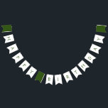 Banderines simple minimal happy birthday CUSTOM Bunting Flags<br><div class="desc">DESIGNED FOR YOU</div>