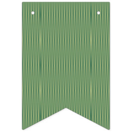 Banderines Simple Vintage Oliva Verde Salvia Gradiente Rayado
