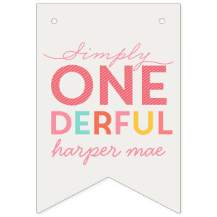 BANDERINES SIMPLEMENTE ONEDEROSO MARAVILLOSO