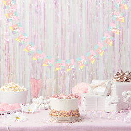 Banderines Srta. Retro Ice Cream Bridal Shower