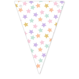 Banderines Star Confetti (Pastel)