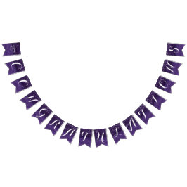 Banderines Starry night boda felicitaciones bunting