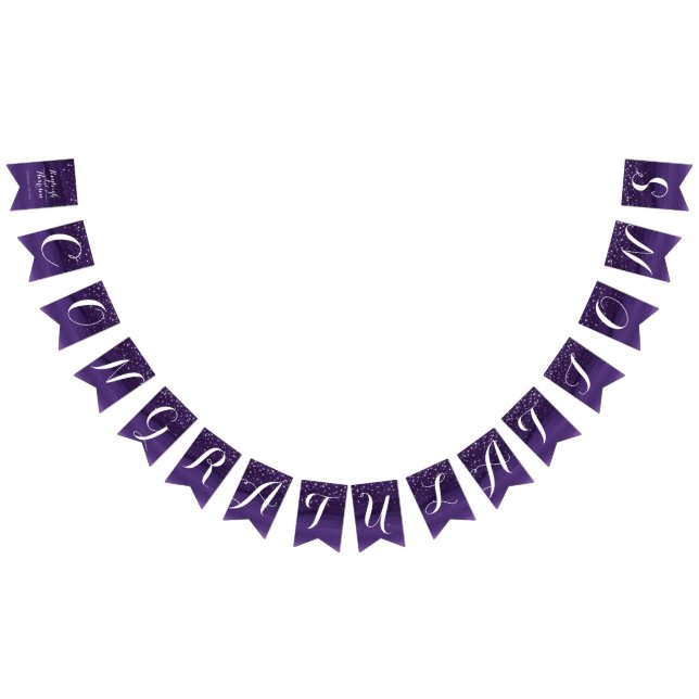 Banderines Starry night boda felicitaciones bunting (Todo)