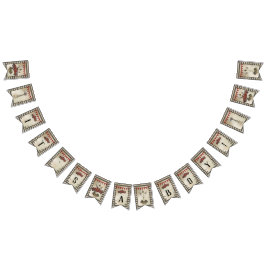 Banderines Su un camión rústico Baby Shower del vintage de la