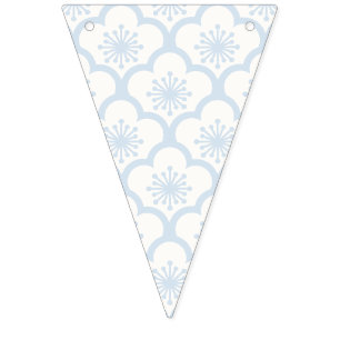Banderines Suave Azul Polvo de Sakura - Neutral
