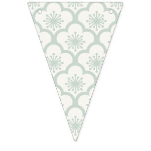 Banderines Suave Sakura Silenciada Salvia - Neutral