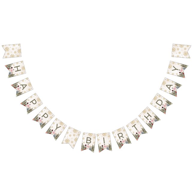 Banderines Sugar Plum Nutcracker Birthday Banner (Todo)