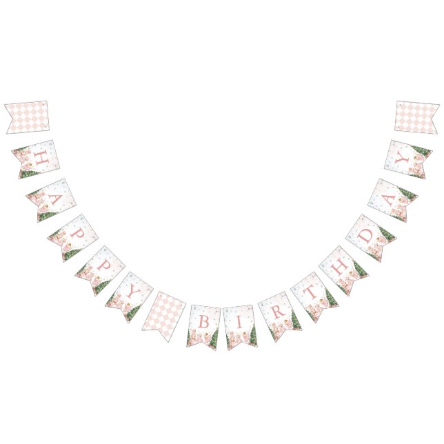 Banderines Sugar Plum Nutcracker Birthday Banner (Todo)