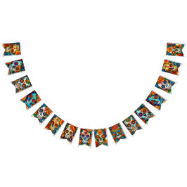 Banderines Sugar Skull