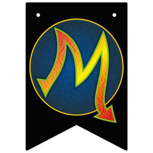 Banderines Super Hero "Feliz Navidad" (Primera bandera)