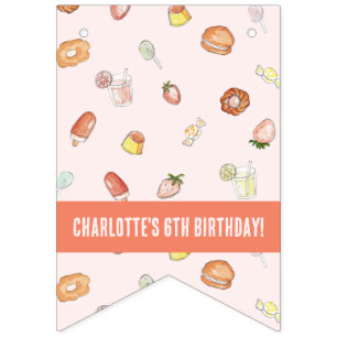 Banderines Sweet Dreams Sky Dessert Kids Birthday PartyPhoto