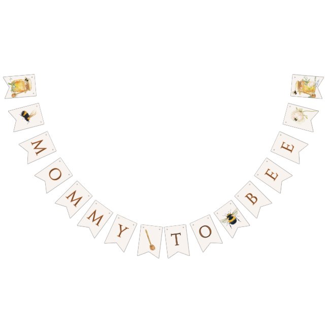 Banderines Sweet Little Honey Baby Shower (Todo)