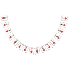 Banderines Sweetest Season Christmas Cupcake Bunting